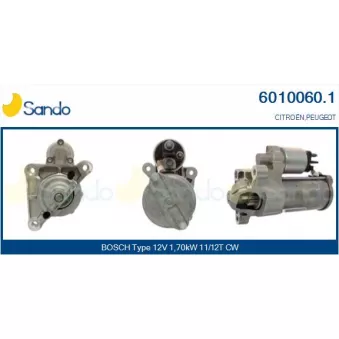 Démarreur SANDO OEM 9826048080