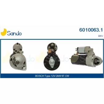 Démarreur SANDO OEM 12417508635