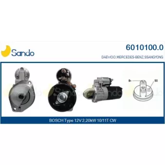 Démarreur SANDO OEM 6611513401