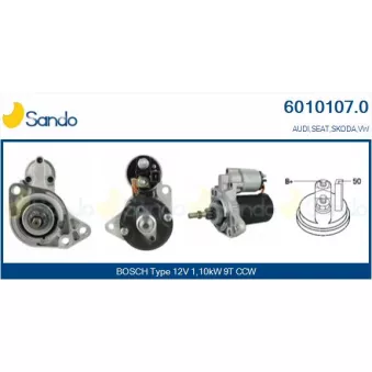 Démarreur SANDO OEM 020911023M