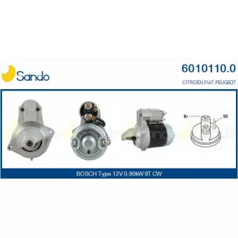 Démarreur SANDO OEM 558093