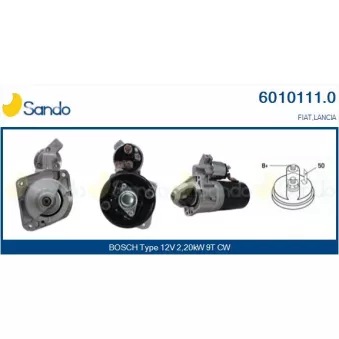 SANDO 6010111.0 - Démarreur