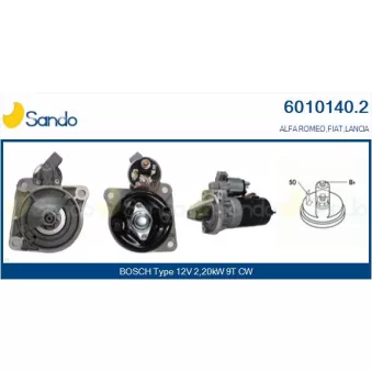 Démarreur SANDO OEM 7580575