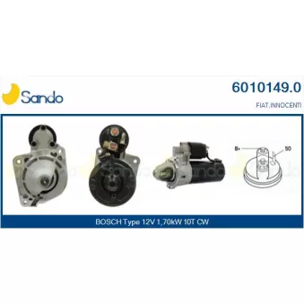 Démarreur SANDO OEM 7580192