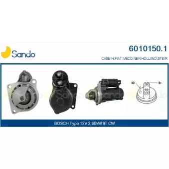 Démarreur SANDO OEM 500333269