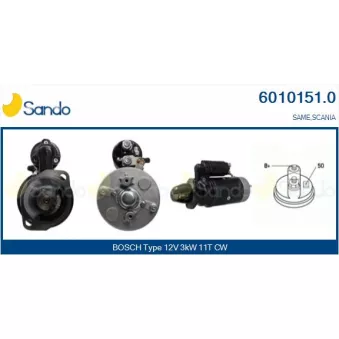 Démarreur SANDO 6010151.0