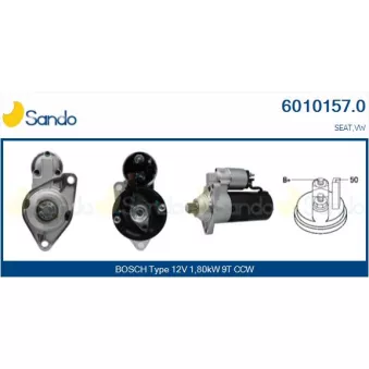 Démarreur SANDO OEM 085911023K