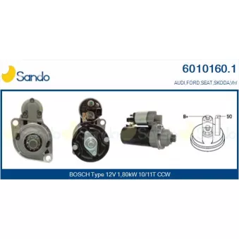 Démarreur SANDO OEM 02A911024DX
