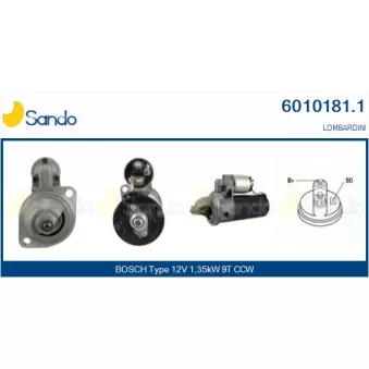Démarreur SANDO OEM 53401750