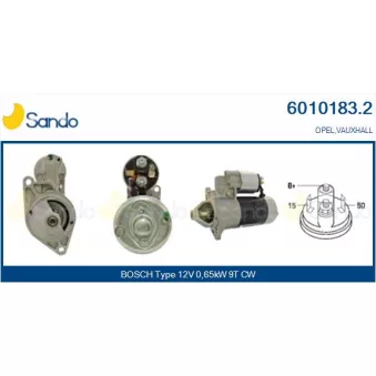 Démarreur SANDO OEM 1202102