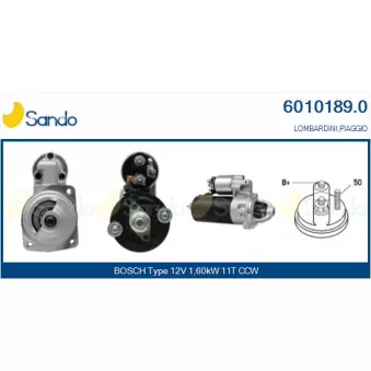 Démarreur SANDO 6010189.0