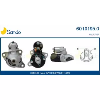 Démarreur SANDO OEM nad101260e