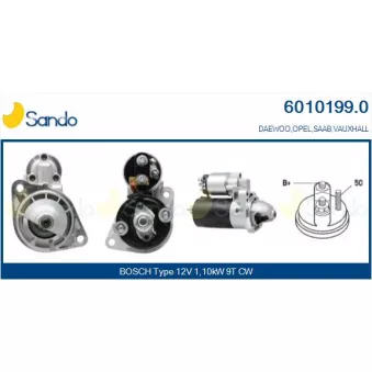 Démarreur SANDO OEM M0T86781