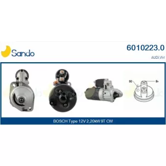 Démarreur SANDO OEM 039911023D