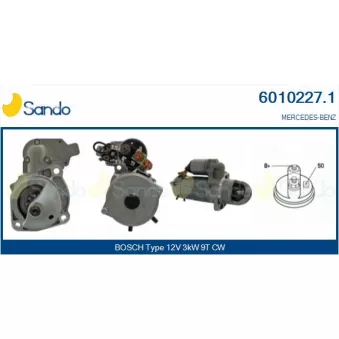 Démarreur SANDO OEM A0061512301
