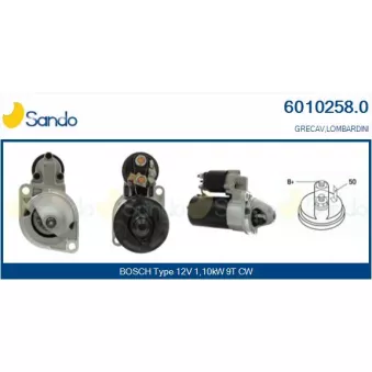 Démarreur SANDO OEM 5840209