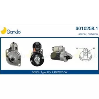 Démarreur SANDO OEM 5840209