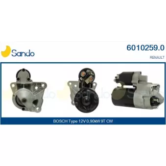 Démarreur SANDO OEM 8200724786