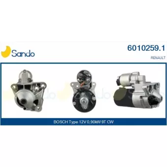 Démarreur SANDO OEM 8200724786