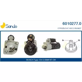 Démarreur SANDO 6010277.0