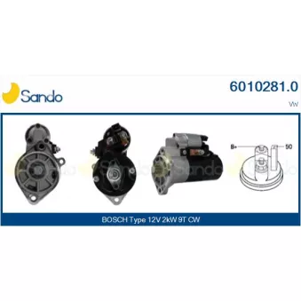 Démarreur SANDO OEM 069911023L