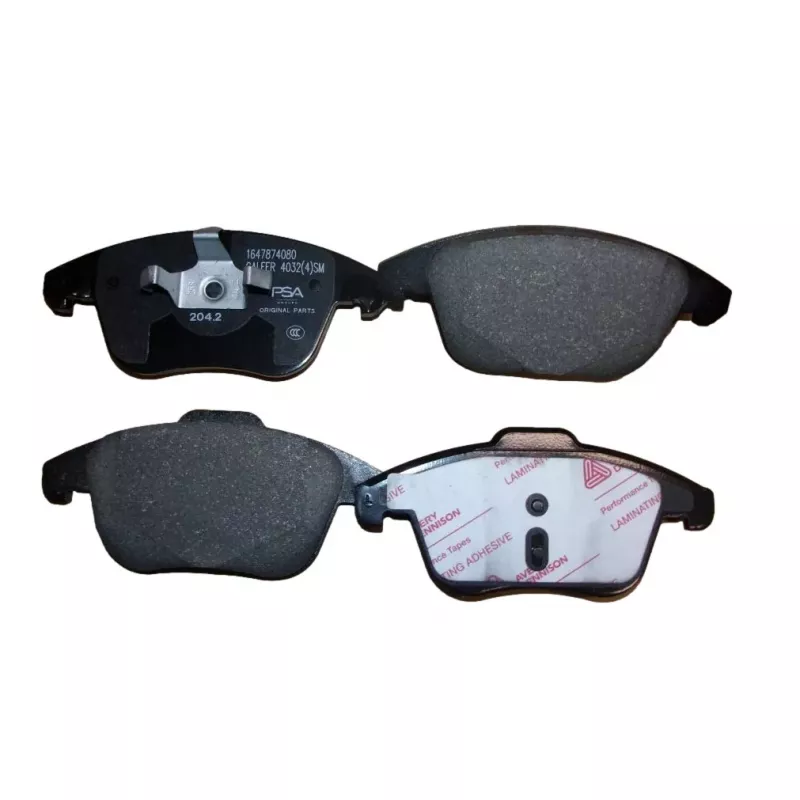 Jeu de 4 plaquettes de frein avant OE 1647874080 - Visuel 1