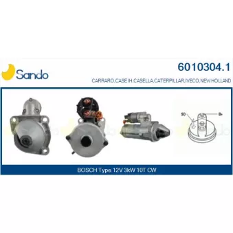Démarreur SANDO OEM 504031929