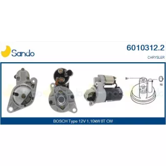 Démarreur SANDO OEM 04793493