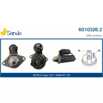 SANDO 6010326.2 - Démarreur