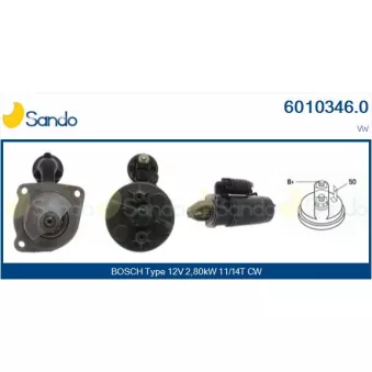 Démarreur SANDO OEM 061911023