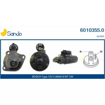 Démarreur SANDO OEM 5000084535