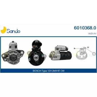 Démarreur SANDO OEM 059911023S