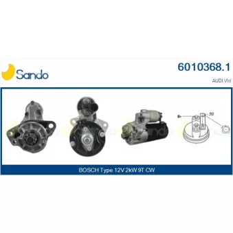 Démarreur SANDO OEM 059911023S