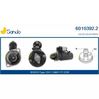 Démarreur SANDO OEM 3803077