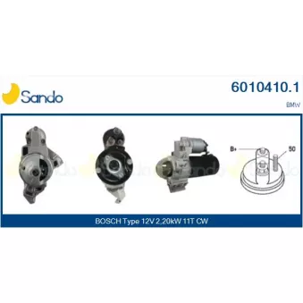 Démarreur SANDO OEM 12418581098