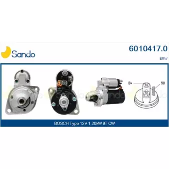 Démarreur SANDO OEM 12412354706