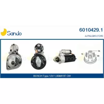 Démarreur SANDO OEM 12417508636