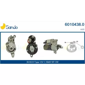 Démarreur SANDO OEM 06D911023B