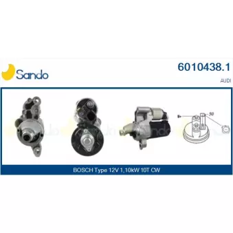 Démarreur SANDO OEM 06D911023B