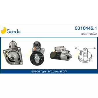 Démarreur SANDO 6010446.1