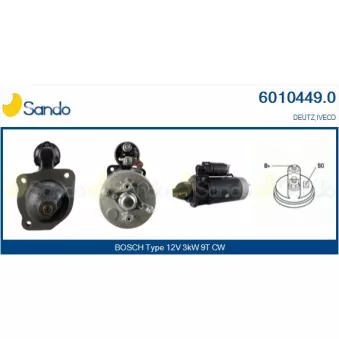 Démarreur SANDO OEM 1179319
