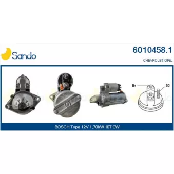 Démarreur SANDO OEM 1202378
