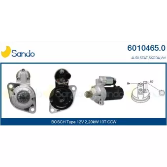 Démarreur SANDO OEM 02M911024CX