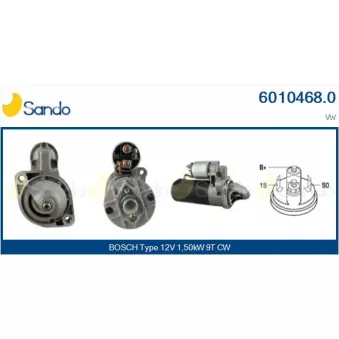Démarreur SANDO OEM 073911023A