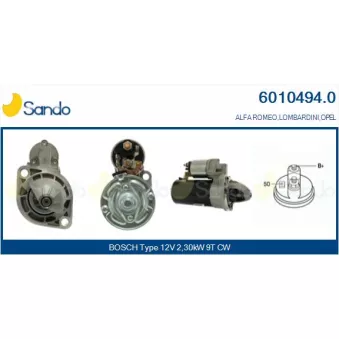 Démarreur SANDO OEM 58402610