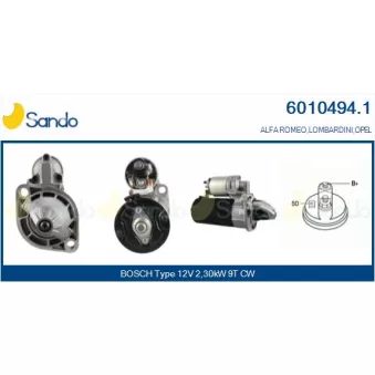 Démarreur SANDO OEM 58402610