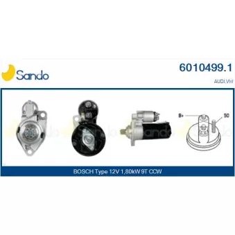 Démarreur SANDO OEM 095911023F