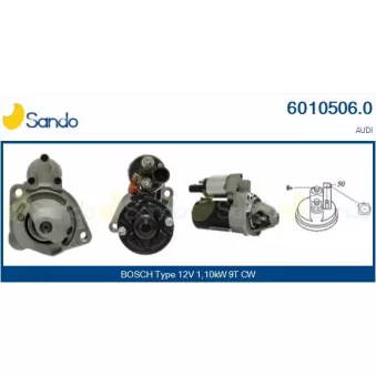 Démarreur SANDO OEM 06B911023B