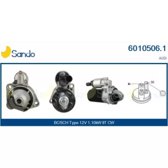 Démarreur SANDO OEM 06B911023B