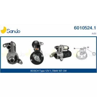 Démarreur SANDO OEM 06E911021FX